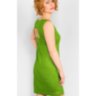 Льняное платье зеленое. Love Vita. Дырка спина - Льняное платье зеленое. Love Vita. Дырка спина