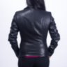 Куртка кожзам черная косуха Lanmas. 5859 - Куртка кожзам черная косуха Lanmas. 5859