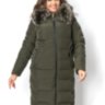 Зимняя куртка с мехом большие размеры. Hauluozi. 18-51 - Зимняя куртка с мехом большие размеры. Hauluozi. 18-51