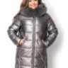 Зимняя куртка экокожа большие размеры.Lims 18-208 - Зимняя куртка экокожа большие размеры.Lims 18-208