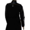 Пальто черное Emass комбинированное - Пальто черное Emass комбинированное