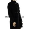 Пальто черного цвета с поясом - Пальто черного цвета с поясом