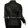 Куртка кож зам утепленная черная косуха - Куртка кож зам утепленная черная косуха