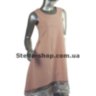 Платье розовое, шлейф и органза - Платье розовое, шлейф и органза