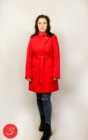 Пальто красное с поясом. Kovash. Арабика