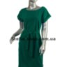 Платье однотонное зеленое - Платье однотонное зеленое