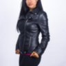 Куртка кожзам черная косуха Lanmas. 5856 - Куртка кожзам черная косуха Lanmas. 5856